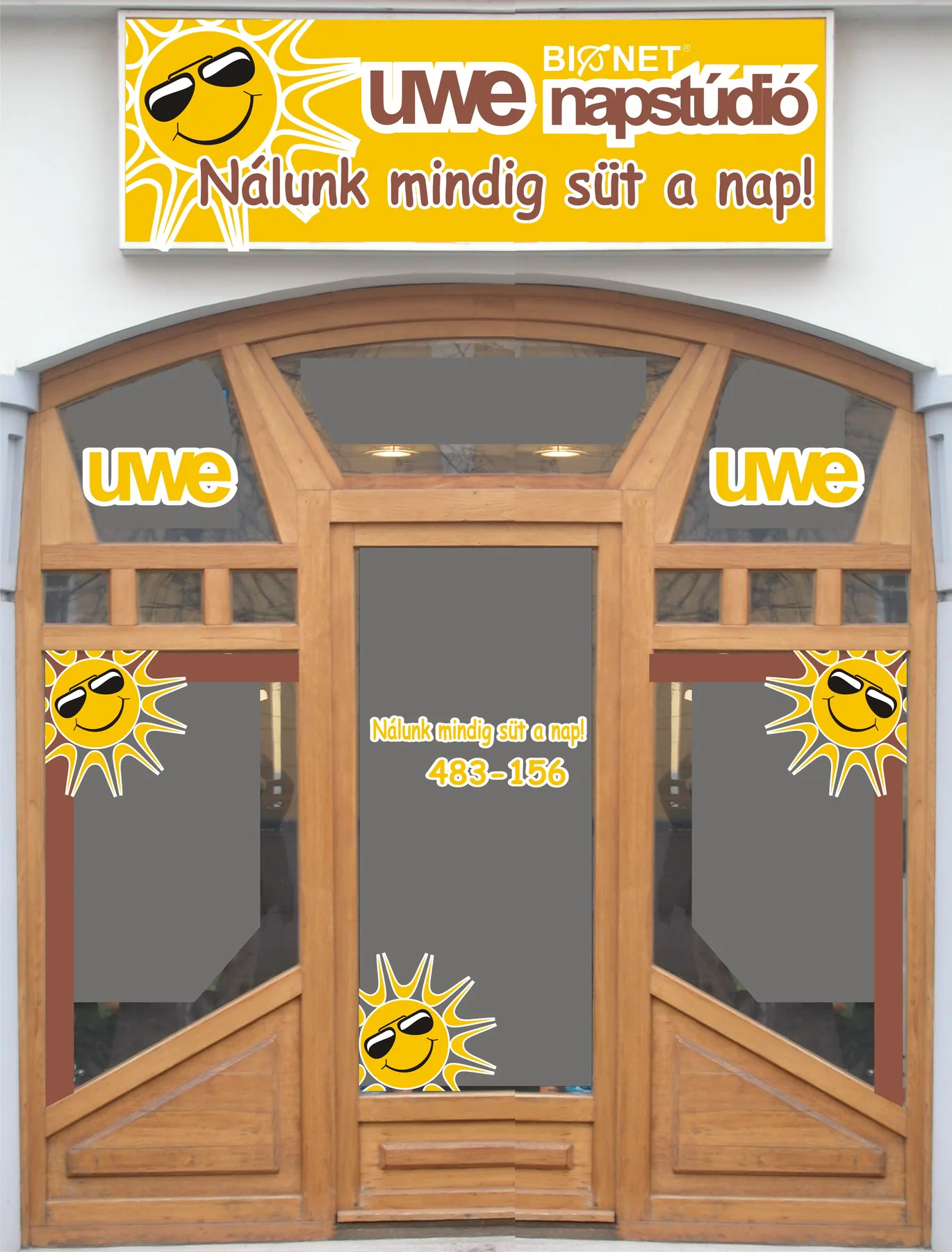 Idea Reklám referencia: Épületablak fóliázás - Bolti - Instore POP - Eszközök - Reklámhordozók