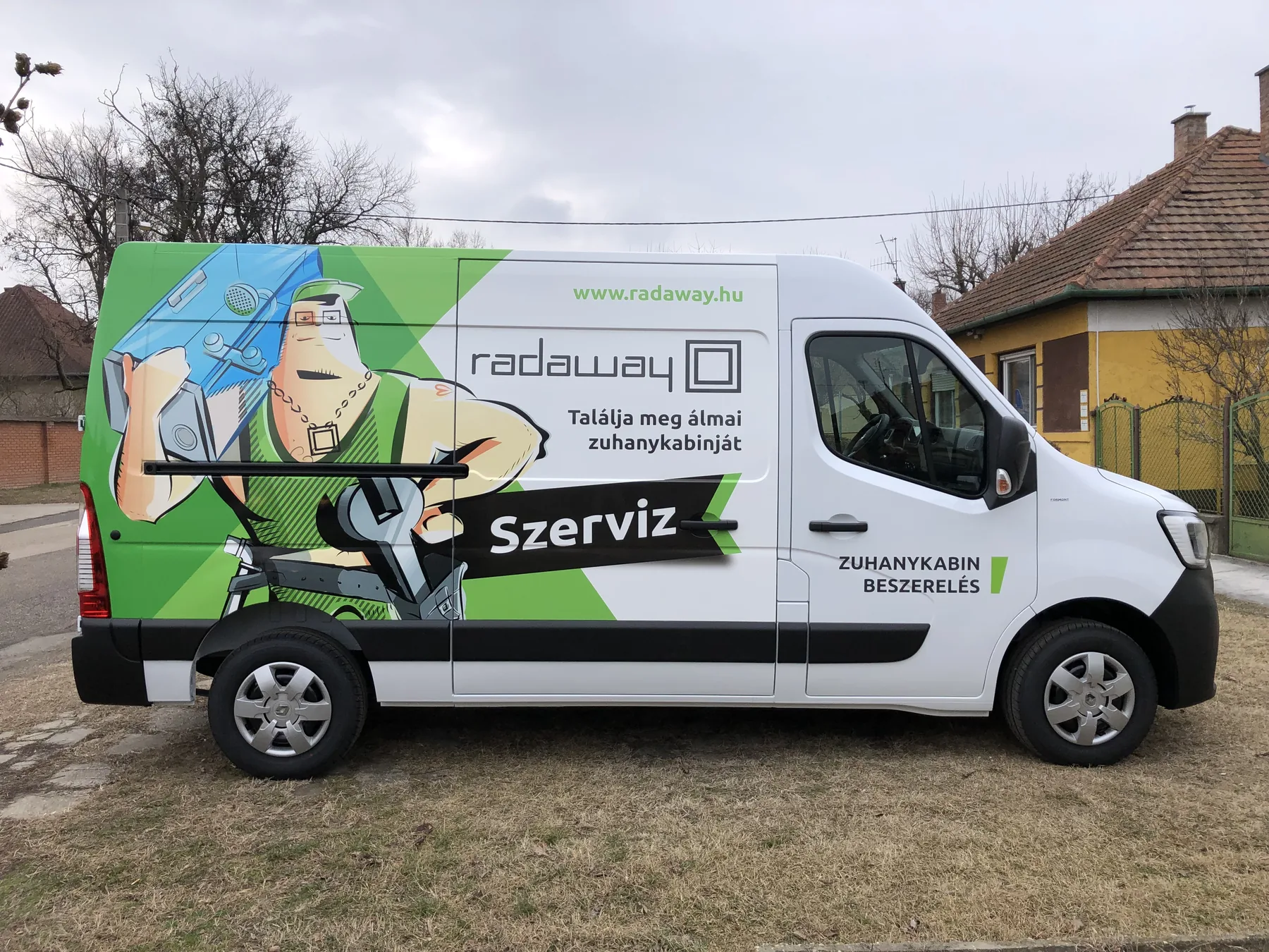 Idea Reklám referencia: Jármű dekorációk - MÉTA NAGY TRANSIT és RENAULT 3D dekor
