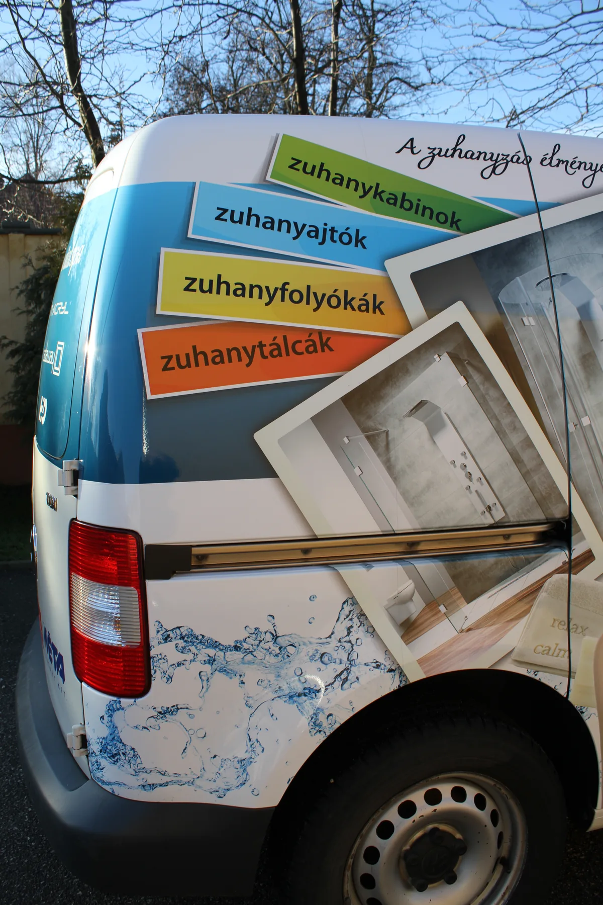 Idea Reklám referencia: Jármű dekorációk - MÉTA VW Caddy autódekor