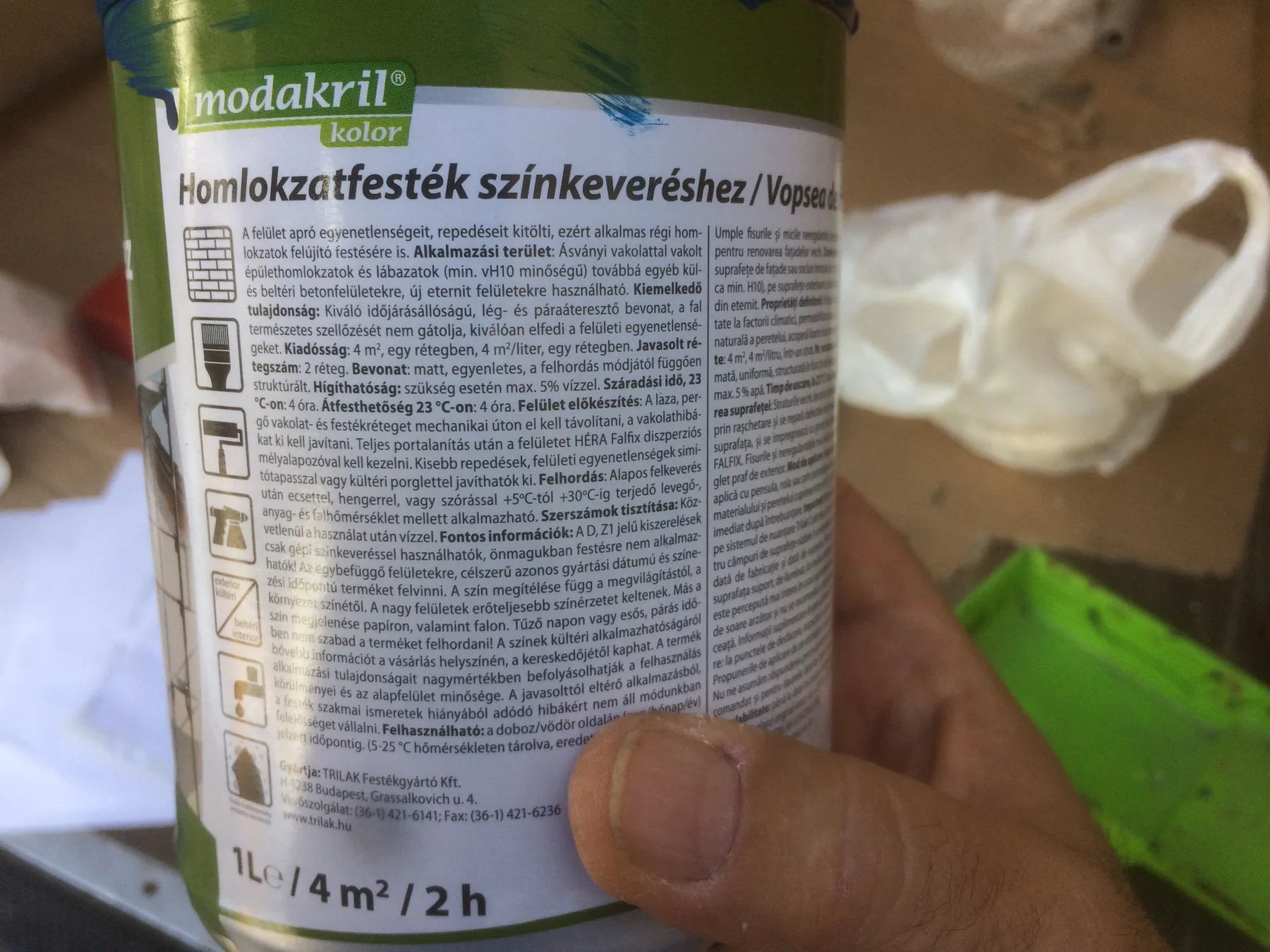 Idea Reklám referencia: Táblák, cégérek - POLIFARBE 3D Styrol felirat